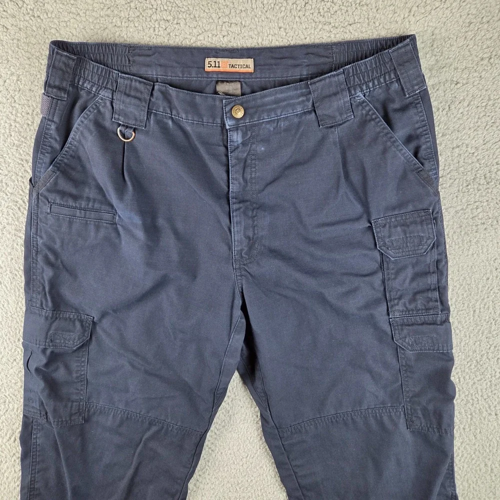 5.11 Tactical Taclite‎ Pro Pants Mens 38x30 (37x29) Blue 74273 Regular Ripstop